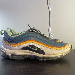 nike air max 97 ‘Green Abyss Illusion Green’ mens 11.5 used- in good condition